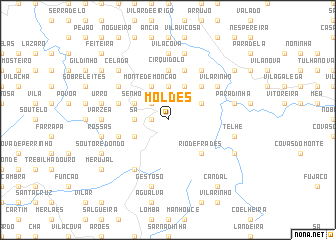 map of Moldes