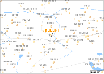 map of Möldri