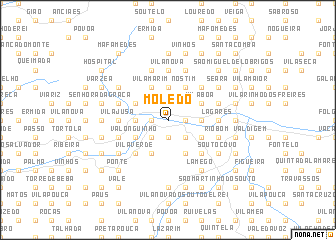 map of Moledo