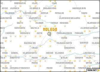 map of Moledo