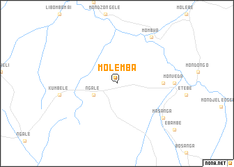 map of Molemba