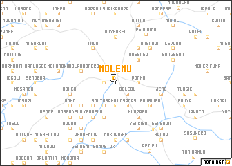 map of Molemu