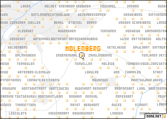 map of Molenberg