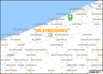 map of Molenbrughoek