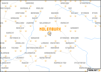 map of Molenburk