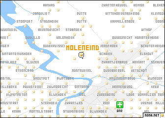 map of Moleneind