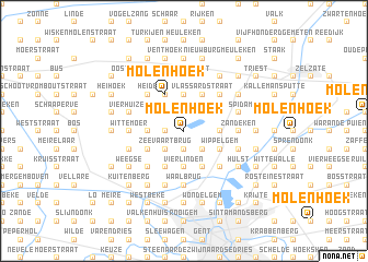 map of Molenhoek