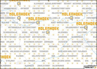 map of Molenhoek