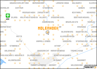 map of Molenhoek