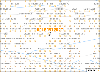 map of Molenstraat