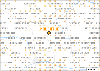 map of Molentje