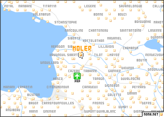 map of Moler