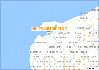 map of Môle Saint-Nicolas