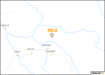map of Mole