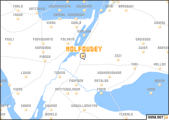 map of Molfoudey