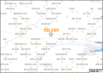 map of Molger