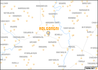 map of Molgong-ni