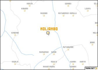map of Moliambo
