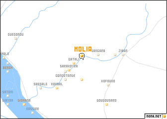 map of Molia