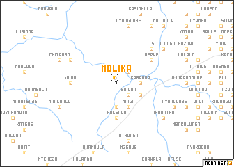 map of Molika