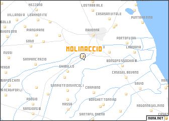 map of Molinaccio