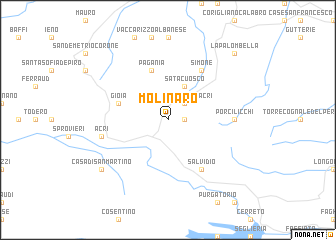 map of Molinaro