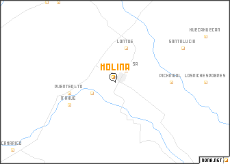 map of Molina