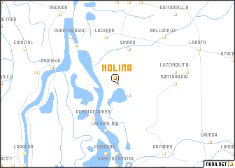 map of Molina