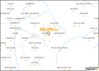 map of Molinelli