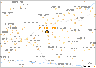 map of Molinera