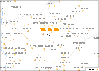 map of Molineros