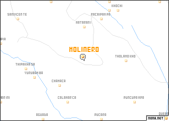 map of Molinero