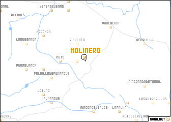 map of Molinero