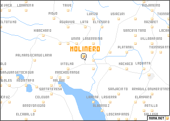 map of Molinero