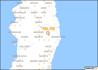 map of Moline