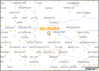 map of Molinghem