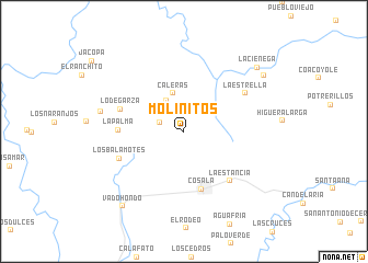 map of Molinitos