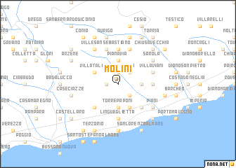 map of Molini