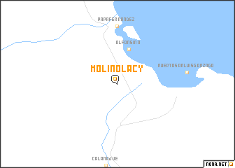 map of Molino Lacy