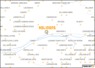 map of Molinons