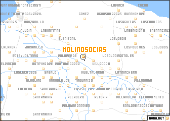 map of Molino Socias