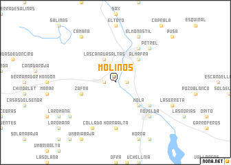 map of Molinos