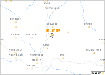 map of Molinos