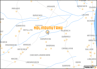 map of Molino Unutahu