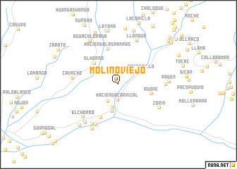 map of Molino Viejo