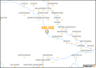 map of Molino