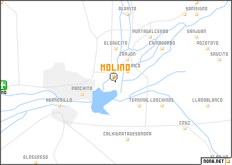 map of Molino