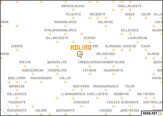 map of Molino