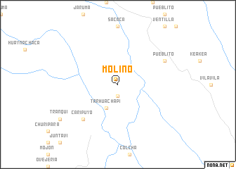 map of Molino