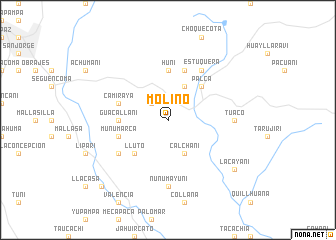 map of Molino